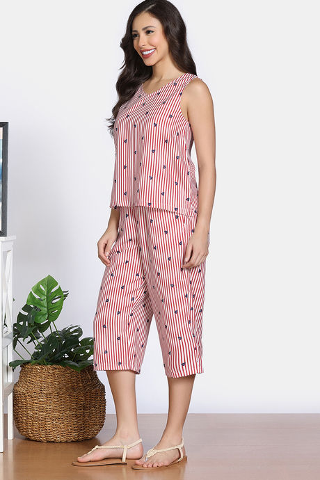 Zivame Lifewear Capri Set - Antique White — image 3